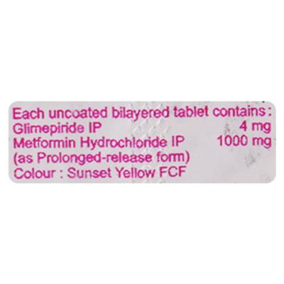 FPGLI M FORTE 4 Tablet 10's - Diabetes-Ant