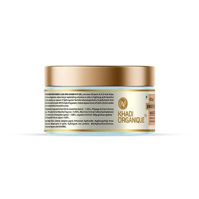 Khadi Organique Khadi Under Eye Gel - Wheat Germ & Aloe Vera 50 gm - Personal Care (Ayush)