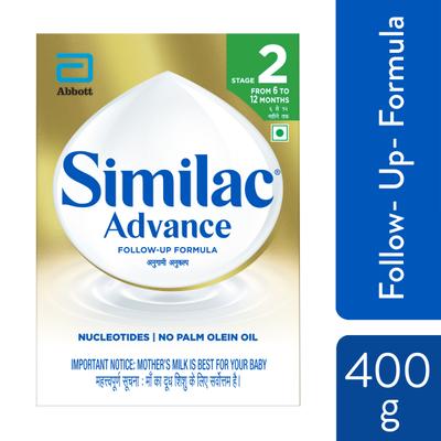 Similac Advance 2 Follow Up Formula Powder Refill - (6-12 Months) 400 g - Baby And Infant Supplements