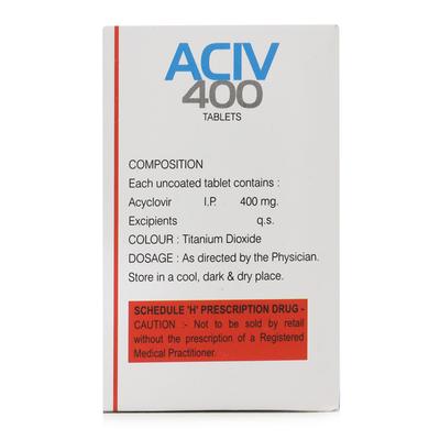 ACIV 400mg Tablet 10's - Viral infections-Ant