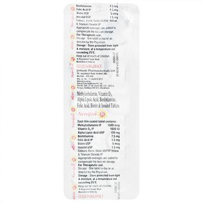 NERVIJEN D3 Tablet 10's - Supplements-Vam