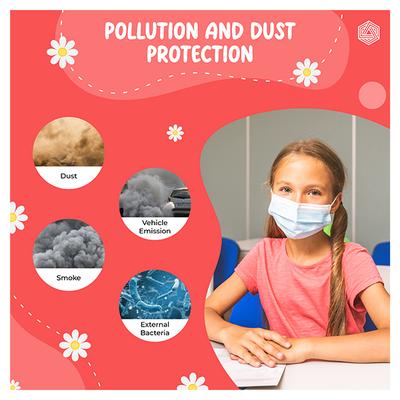 Boldfit 3 Ply Kids Face Mask 50's - Face Mask