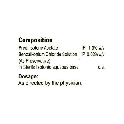 PCORT 1% EYE DROPS 5ML - Eye conditions-Eye