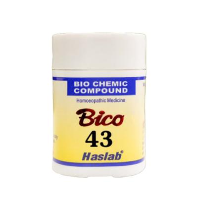 Haslab Bico 43 Biochemic Compound Tablet 550 gm - Bio-Chemic