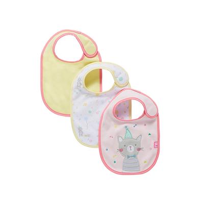 Mothercare Confetti Party Bibs - Multicolor (Pack of 3) - Feeding & Nursing