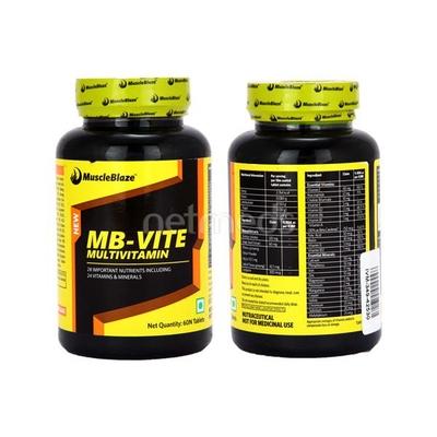 MuscleBlaze MB-Vite Multivitamin Tablet 60's - Multi-Vitamins