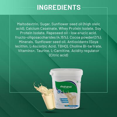 Prohance Chocolate Powder 200gm - Supplements-Ent