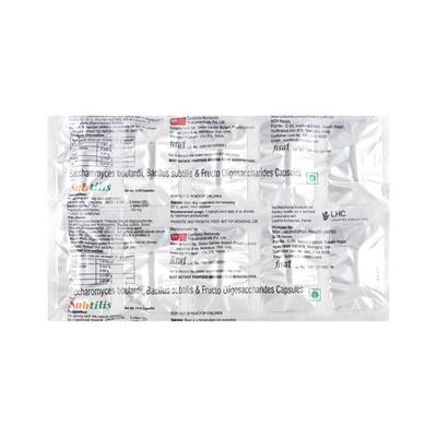 SUBTILIS Capsule 10's - Supplements-Sup