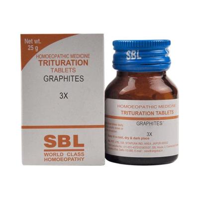 SBL Graphites 3X Tablet 25 gm - Bio-Chemic