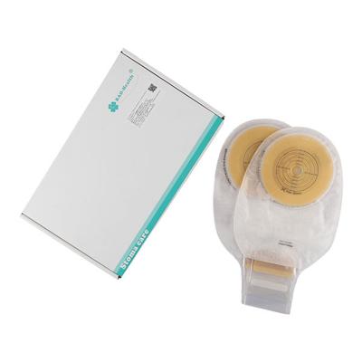 Bao Health One Piece Open Ostomy Bag with Filter & Velcro Closure (1146001F) (15 - 60 mm) 20's - Urology Supplies