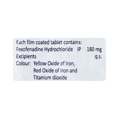 ETHIFEX 180 Tablet 10's - Allergies-Ant