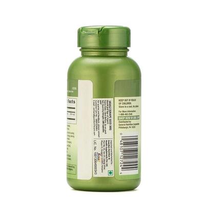 GNC Herbal Plus Grape Seed Extract 300 mg Vegetarian Capsules 100's - Herbal Dietary Supplement