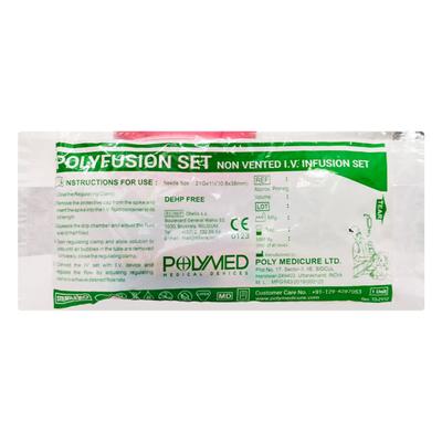 Polymed Polyfusion Non-Vented I.V. Infusion Set 1's - Iv Infusions