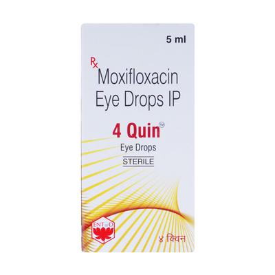 4 Quin Eye Drops 5ml - Eye Infections-Eaa