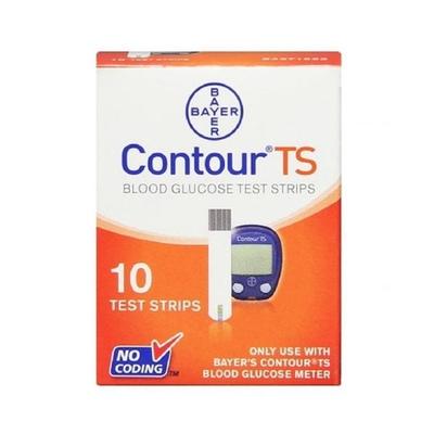 Contour TS Blood Glucose Test Strips 10's - Blood Glucose Monitors/Test Strips