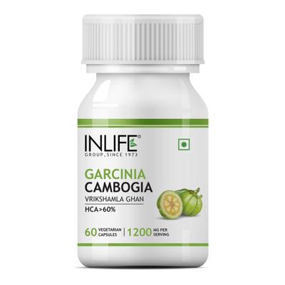 INLIFE Garcinia Cambogia 1200 mg Vegetarian Capsule 60's - Weight Loss