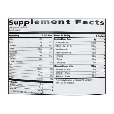 GNC Amp Mass XXX Powder - Chocolate 6.1 lb (N) - Workout Essentials