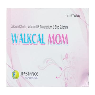 WALKCAL MOM Tablet 15's - Supplements-Vam
