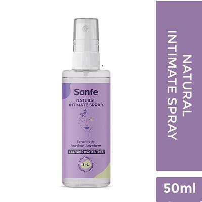 Sanfe Natural Intimate Spray - Lavendar & Tea Tree 50 ml - Intimate Care