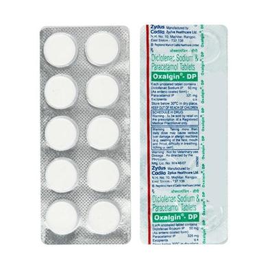 Oxalgin DP Tablet 10'S - Pain relief-Nsa