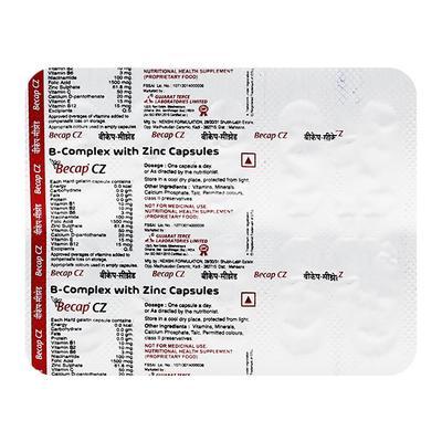 BECAP CZ Capsule 10's - Supplements-Vam