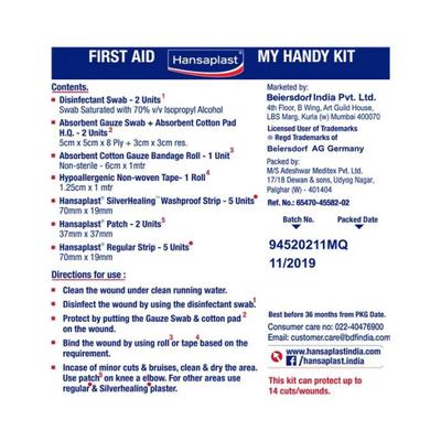 HANSAPLAST MY HANDY KIT COMBO - Bandages & Dressings