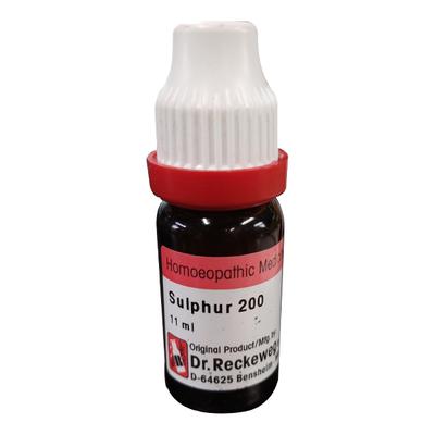 Dr. Reckeweg Sulphur 200 Liquid 11 ml - Dilutions