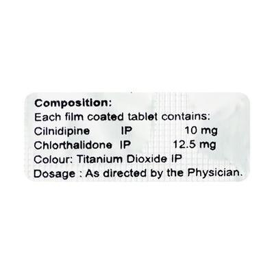 Cilidin CH Tablet 10'S - Hypertension-Cal