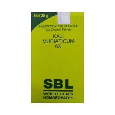 SBL Kali Muriaticum 6X Tablet 450 gm - Bio-Chemic