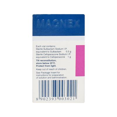 Magnex Forte 1.5gm Injection 1's - Bacterial Infections-Cep