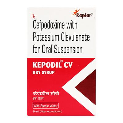 KEPODIL CV 81.25 Dry Syrup 30ml - Bacterial Infections-Cep