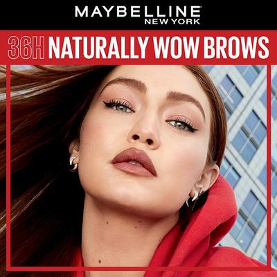 Maybelline New York Tattoo Brow 36 Hr Brow Pencil Light Brown Waterproof Eyebrow Pencil with Precision Tip 0.25 gm - Eyebrow Pencils & Enhancers
