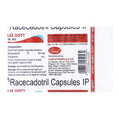 Leedott 100mg Capsule 10'S - Diarrhoea-Ant