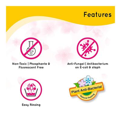 Tiffy & Toffee Non-Alcoholic Hand Sanitizer - Lemon 500 ml + Baby Laundry Detergent 200 ml - Baby Skin Care
