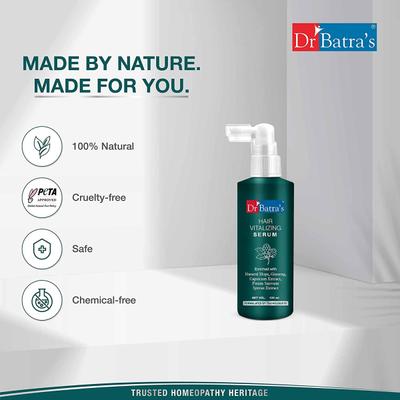 Dr Batra's PRO+ Intense Volume Shampoo 500 ml + Hair Fall Control Shampoo 500 ml + Hair Vitalizing Serum 125 ml - Hair Treatment