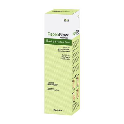 Vegetal PapenGlow Face Pack for Oily, Acne & Sensitive Skin 75 gm - Face Packs