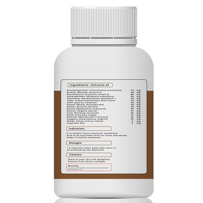 Vedyaraj Vedneu Nerves & Muscle Care 500 mg Capsules 60's - Speciality Medicines