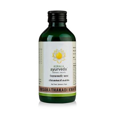 Kerala Ayurveda Nisakathakadi Kwath Tonic 200 ml - Diabetes Care (Ayush)