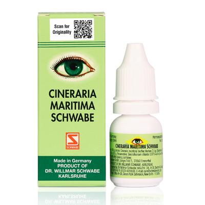 Dr. Willmar Schwabe Cineraria Maritima Schwabe Eye Drops 10 ml - Homeopathic Drops
