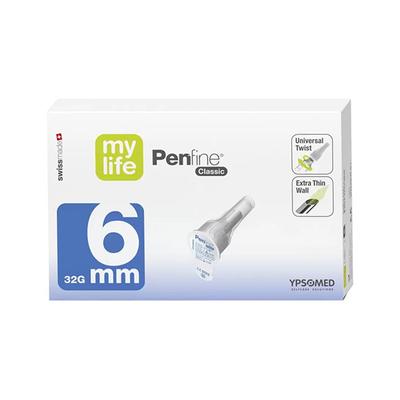 Ypsomed Mylife Penfine Classic Needles (32 G x 6 mm) 100's - Surgical Instruments