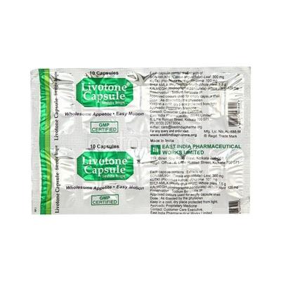 Livotone Capsule 10'S - Speciality Medicines