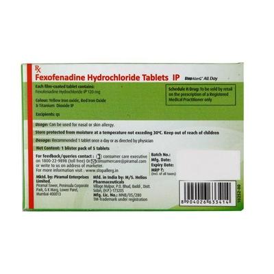 Stop Allergy All Day Tablet - Allergies-Ant