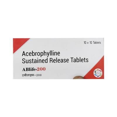 ABLIFE 200 Tablet 10's - Asthma/COPD-Ast