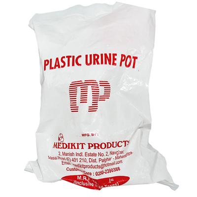 Medikit Plastic Urine Pot 1's - Urology Supplies