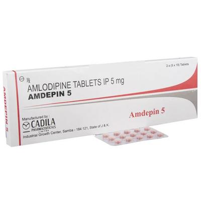 AMDEPIN 5 Tablet 10's - Hypertension-Cal