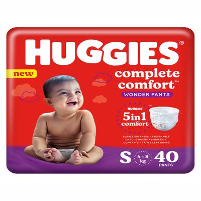 Huggies Complete Comfort Wonder Diaper Pants (S) 40's - Diapers & Wipes