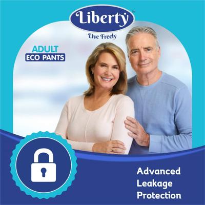 Liberty Eco Adult Diaper Pants (L) 10's - Adult Diapers & Pads