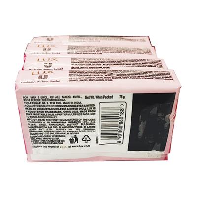 Lux Soft Glow Rose & Vitamin E Soap (Pack of 4) 75 gm - Soaps
