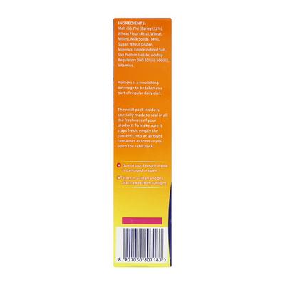 Horlicks Nutritional drink Powder Classic Malt 500 gm (Refill Pack) - Daily Health Drinks