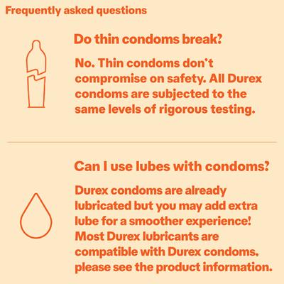 Durex Condoms - Extra Dots 3's - Plain/Flavoured Condoms